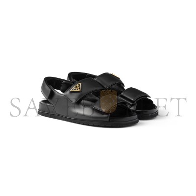 PRADA NAPPA LEATHER SANDALS 1X894N